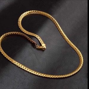 New 18K gold chain for men